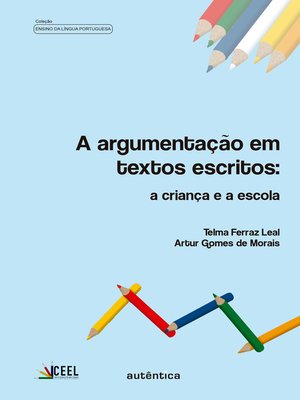 cover image of A argumentação em textos escritos